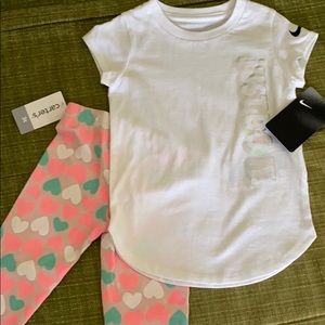 Nike/Carter’s brand new girls outfit